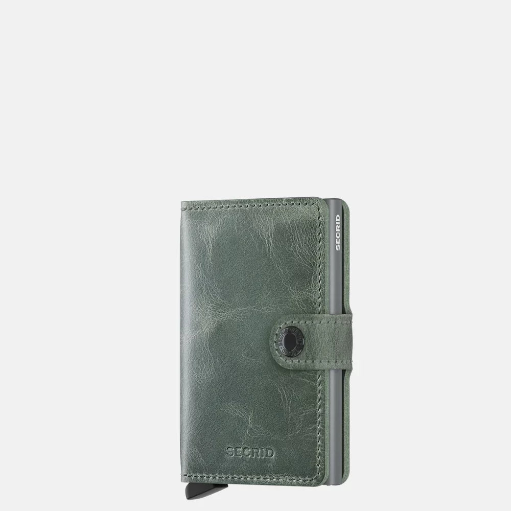 Secrid Miniwallet Vintage – Pasjeshouder met RFID-beschrming | Diverse Kleuren | Nieuw