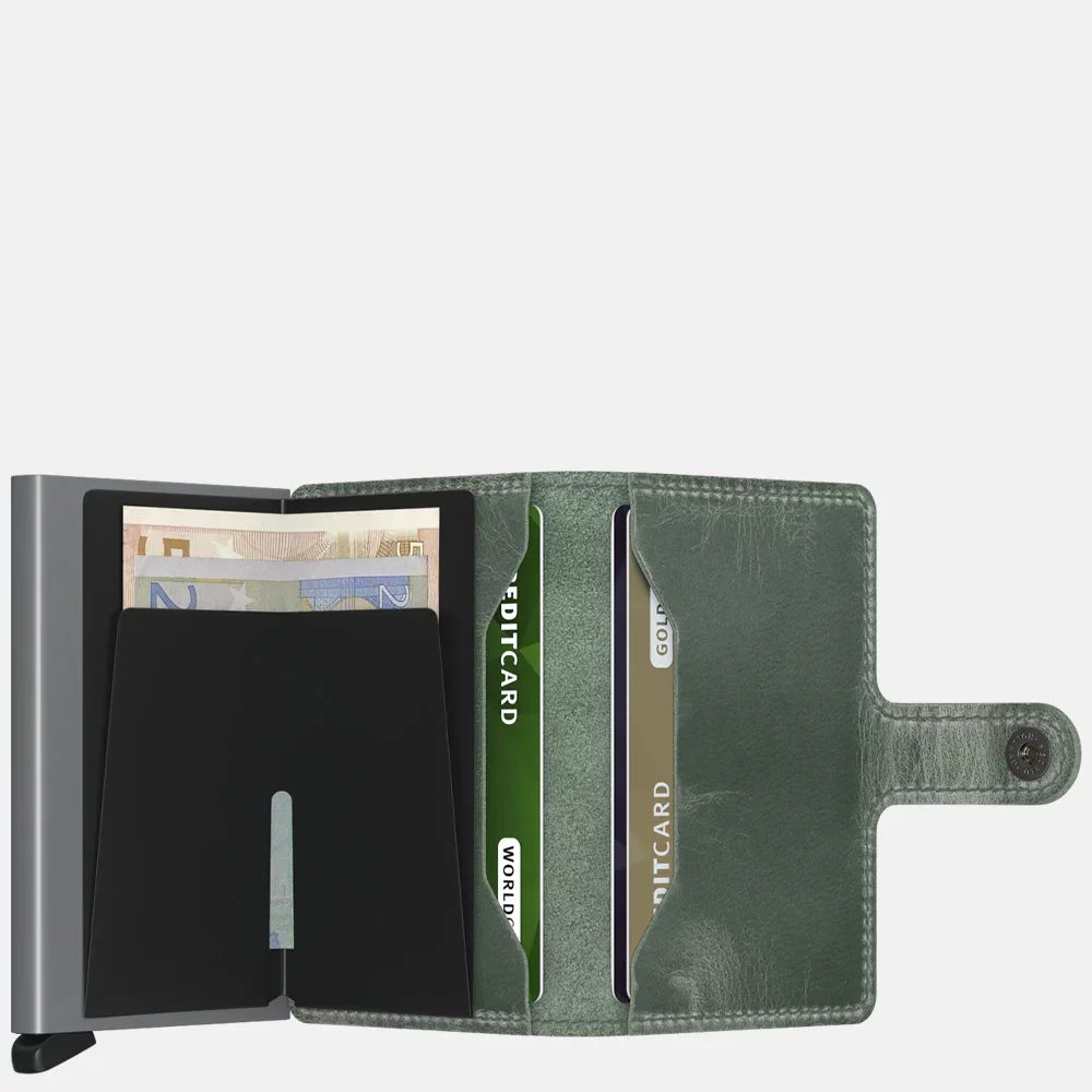 Secrid Miniwallet Vintage – Pasjeshouder met RFID-beschrming | Diverse Kleuren | Nieuw