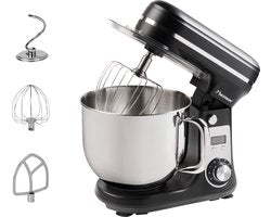 Bestron Super Stille 4-in-1 Keukenmachine – 6L Mengkom, DC-motor