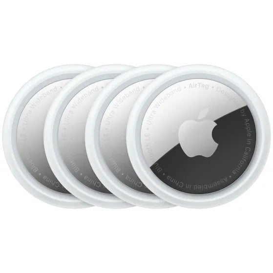 Apple AirTag 4-Pack – Slimme Bluetooth Trackers voor Sleutels, Tassen & Meer | Nieuw