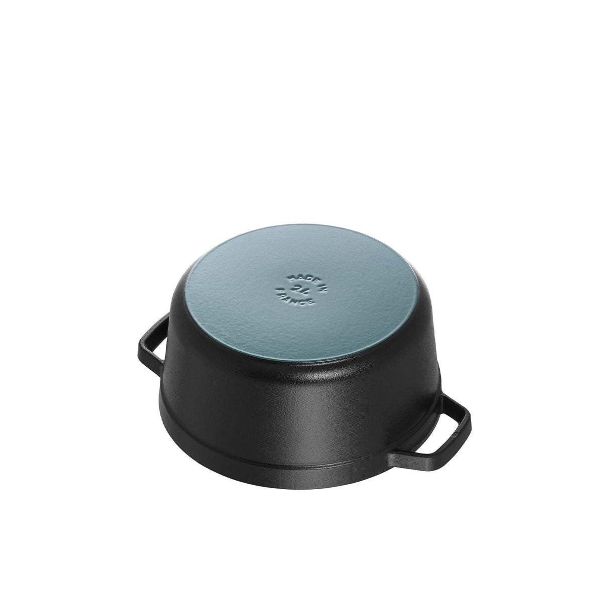 Staub Ronde Stoofpan 26 cm Zwart – 5,2L Gietijzeren Cocotte