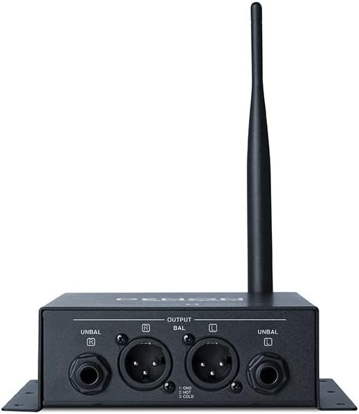 Denon Professional DN-200BR – Bluetooth Audio Receiver voor Professioneel Gebruik | XLR & RCA Uitgangen