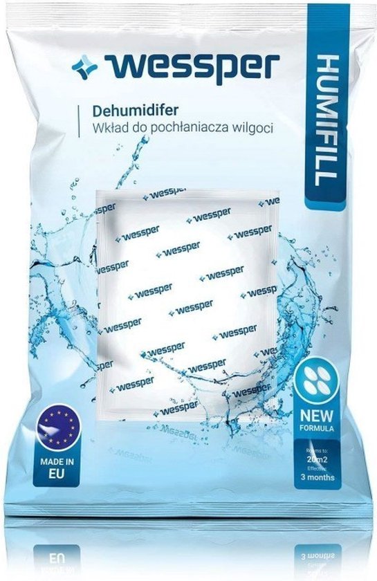 Wessper Humifill Big Pack – 5-pack Luchtbevochtigerfilters | Universeel Compatibel
