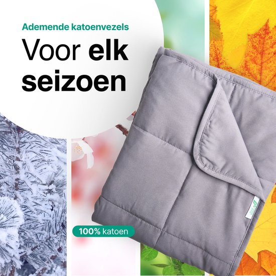 Vivid Green Verzwaringsdeken 13 kg – Diepe rust en betere slaap