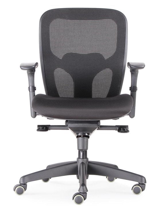 BENS 803-BSC-3 Ergonomische Bureaustoel – Zwart | 3D Armleuningen | ARBO & GREENGUARD GOLD