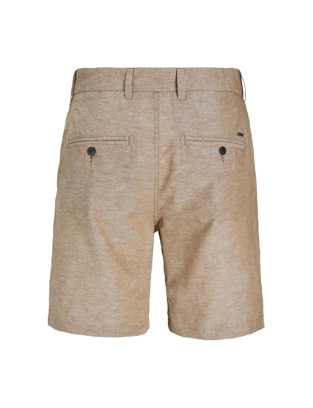 Korte broek katoen & linnen XXL bruin