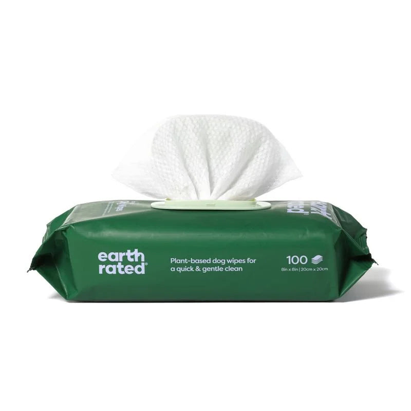 Earth Rated verzorgingsdoekjes composteerbaar lavendel (4 pack)