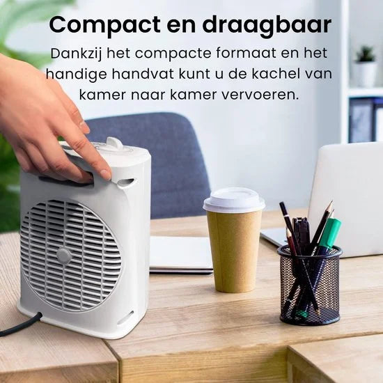 ProBreeze mini keramische kachel ph-h12-eu 2000w 23,1x16,5x12,3