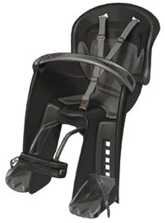 Polisport Bilby Junior Fietsstoeltje Voor - Zwart