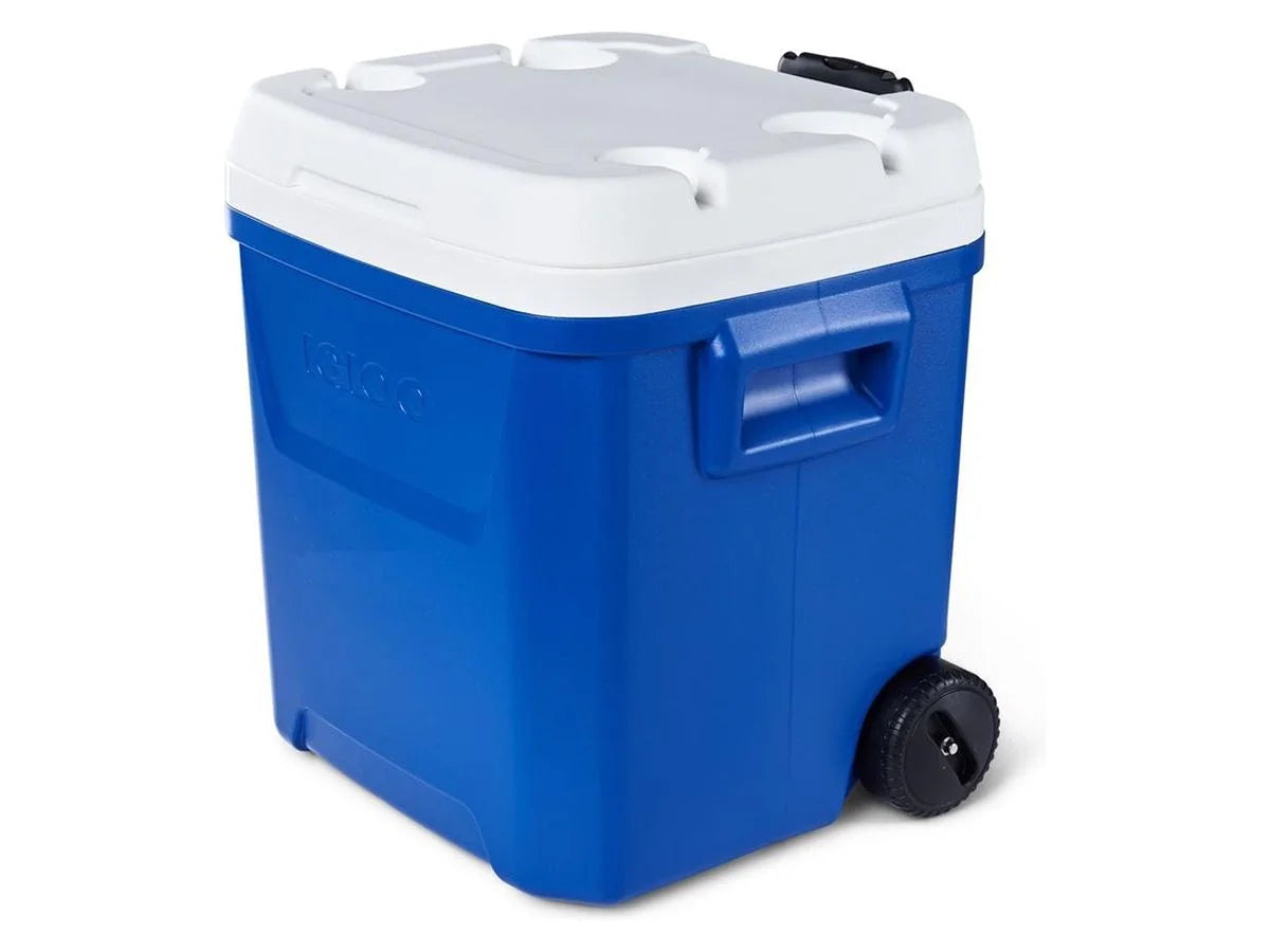 Laguna 60 koelbox op wielen blauw