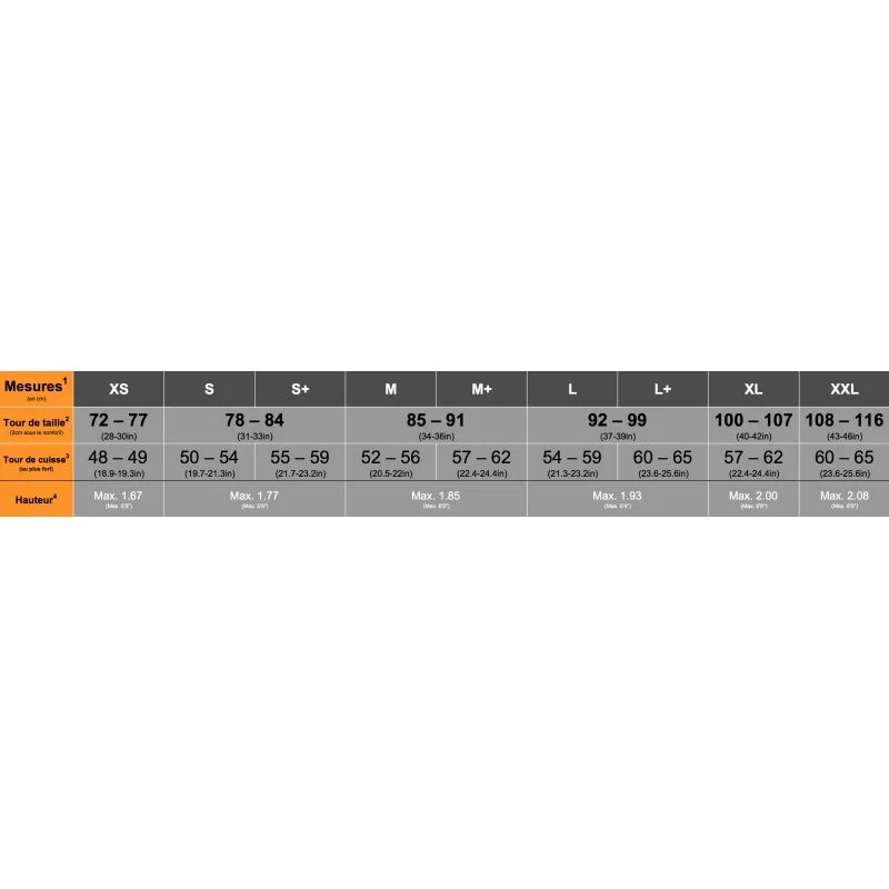 philaucorp shortystrap maat M+ zwart
