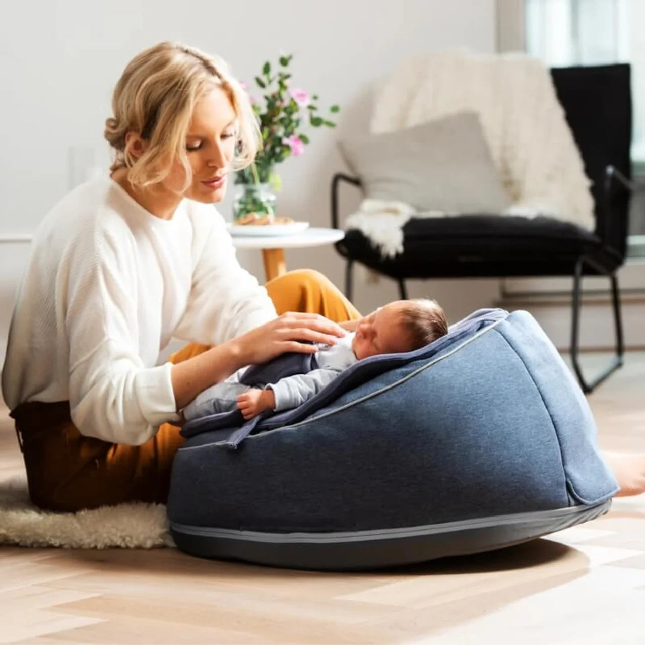 Babymoov Doomoo Seat'n Swing Blauw (Inclusief Schommel)