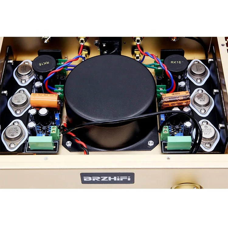 Audio Hood 1969 Klasse Een Eindversterker Top Amplificador Dual Channel Golden Thuis Versterker Audio Systeem