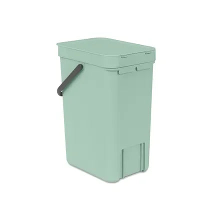 Sort & Go Afvalemmer 12L - Jade Green