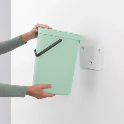Sort & Go Afvalemmer 12L - Jade Green