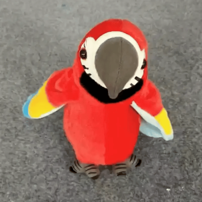 ChatParrot – Jouw kletsgrage knuffelmaatje - Pratende papegaai