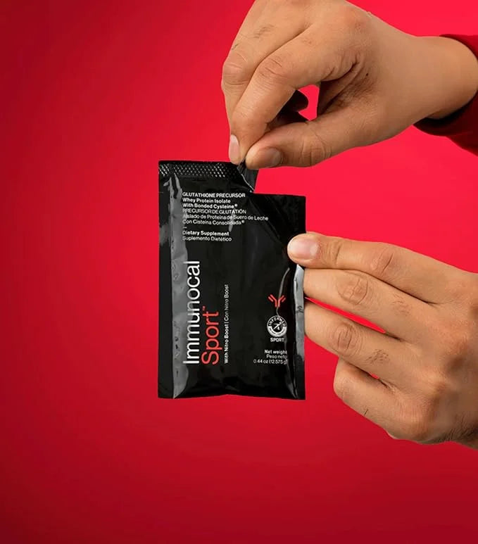 Immunocal Sport Whey Protein Isolate – Glutathione Precursor, BCAA Optimal Recovery + All Day Energy Support | Fat-Free, Sugar-Free, Lactose-Intolerant Friendly | 30 Servings