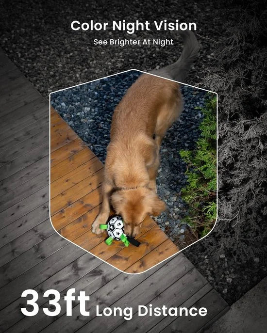 ieGeek ZS-GX3S Wire-free battery beveiligingscamera met zonnepaneel