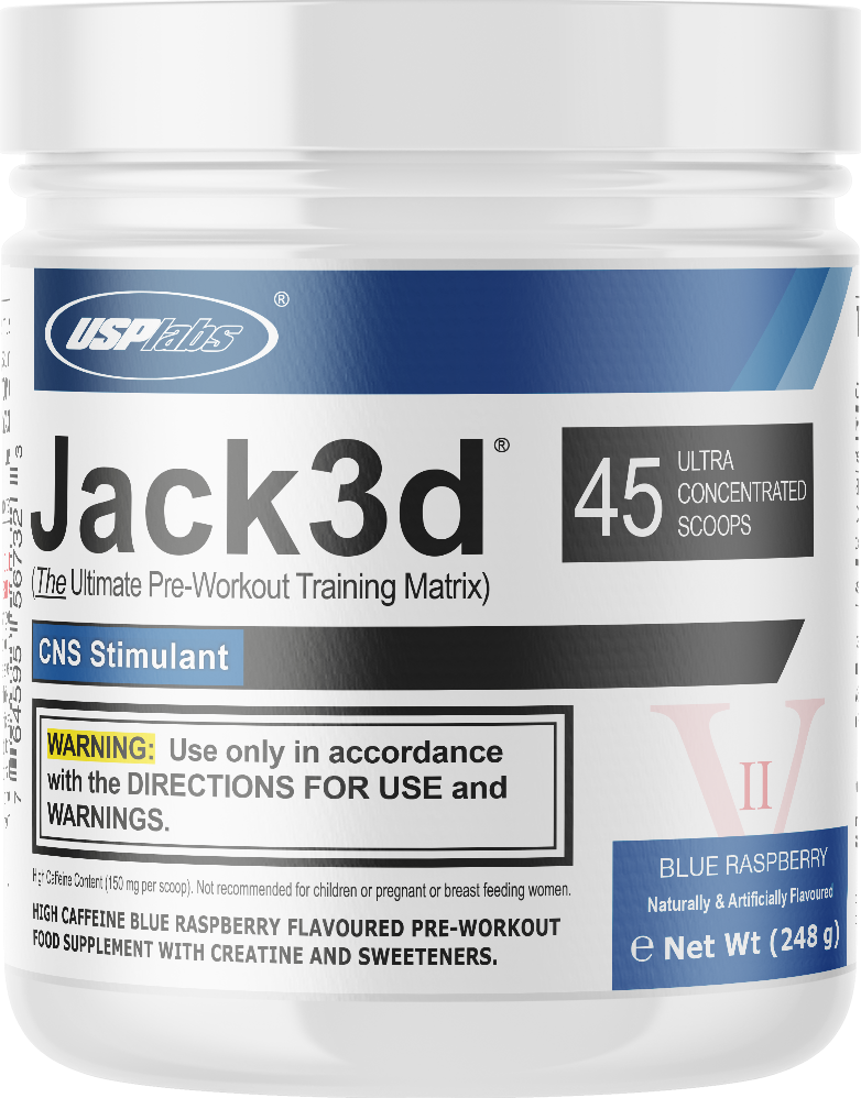 Jack3d Advanced Pre-workout - Blue Raspberry