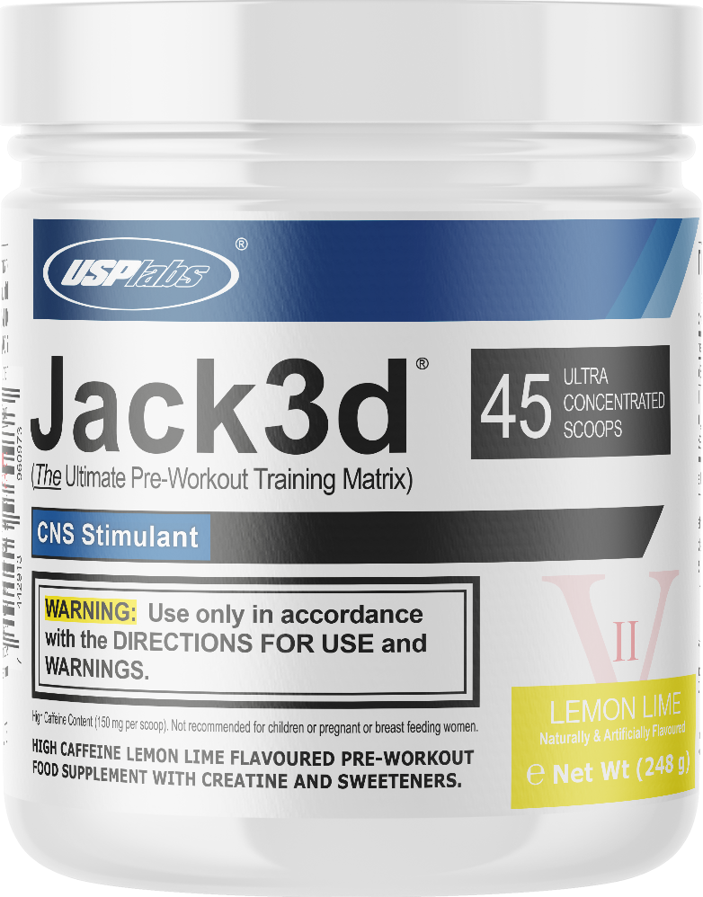 Jack3d Advanced Pre-workout - Lemon Lime