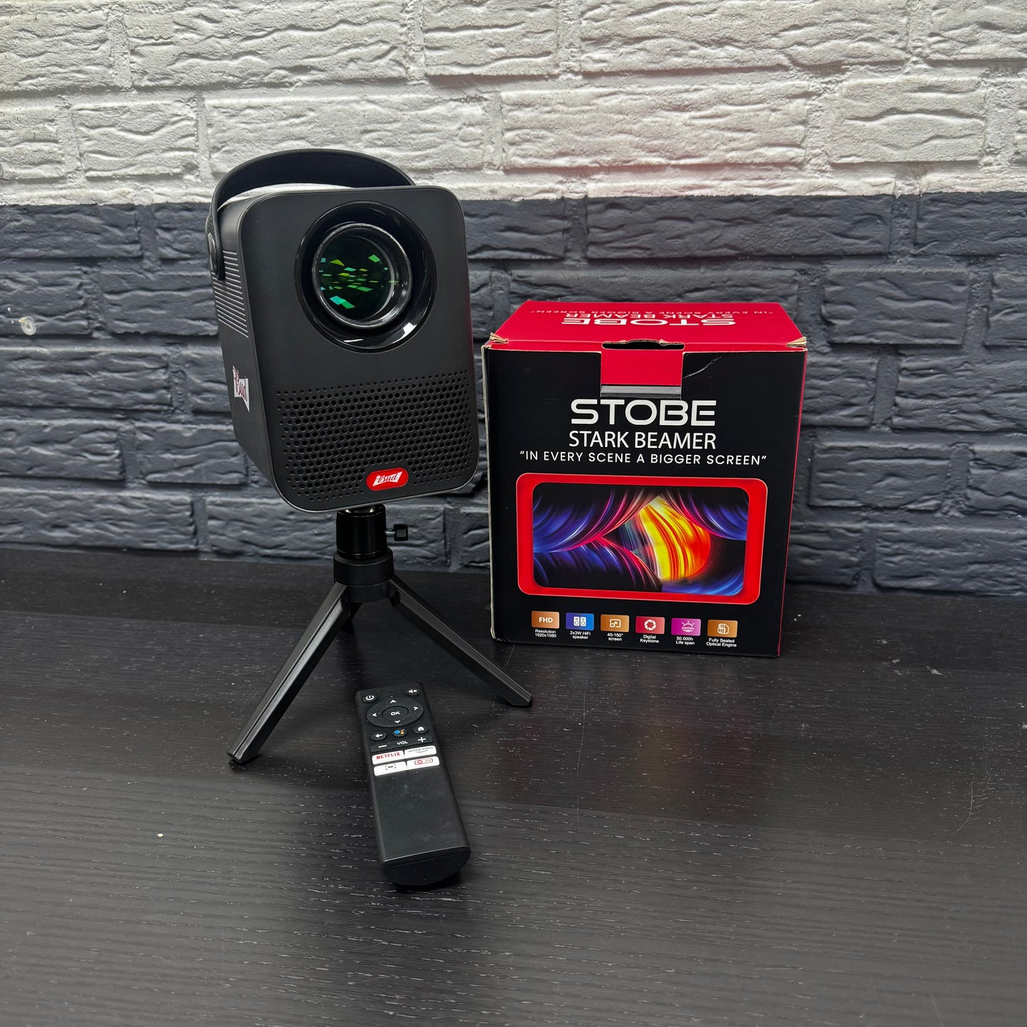 STOBE BUD Stark Mini Beamer – Krachtige prestaties in een compact formaat