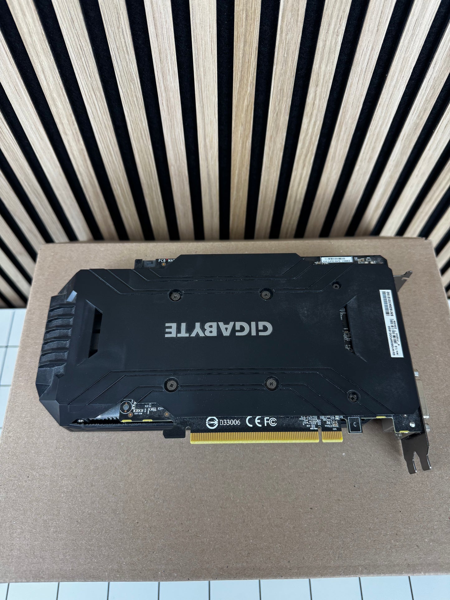 Gigabyte GeForce GTX 1060 Windforce OC 6 GB | Grafische kaart | Refurbished