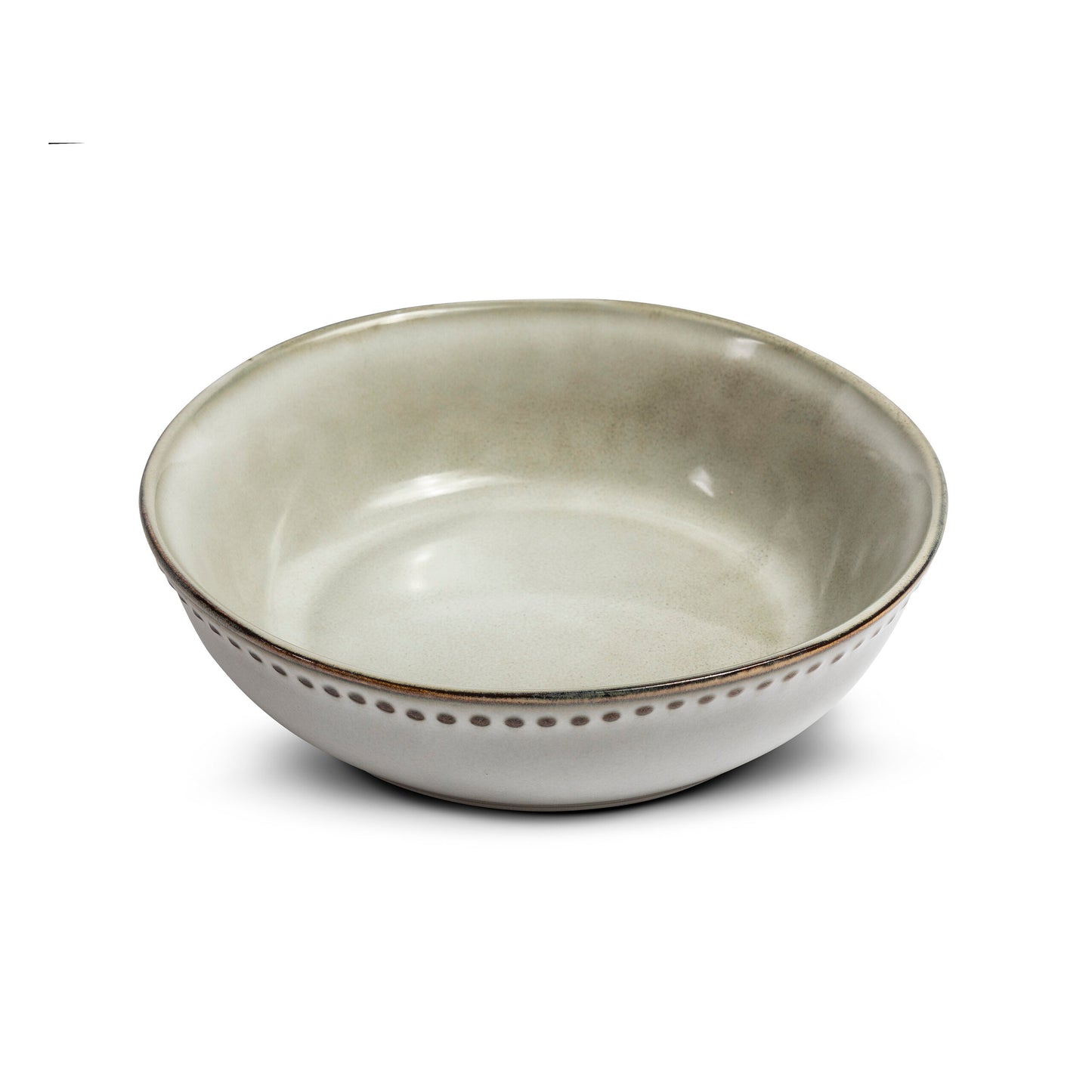 Vidi Sapore pasta borden Ø 17,5 cm diep – set van 6 – parelwit