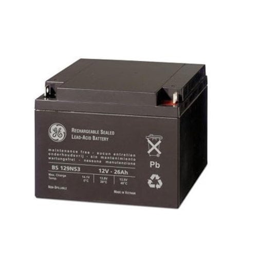 Aritech BS129N droge accu 12V 26Ah – onderhoudsvrije batterij