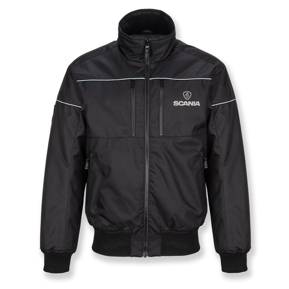 Scania 4.0 Truckersjack 4.0 – Zwart | Comfort, Veiligheid & Stijl