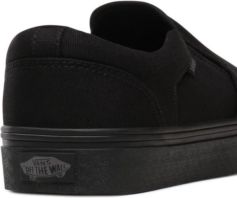Vans Asher Heren Sneakers - Zwart - Maat 42,5