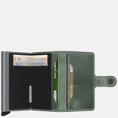 Secrid Miniwallet Vintage – Pasjeshouder met RFID-beschrming | Diverse Kleuren | Nieuw