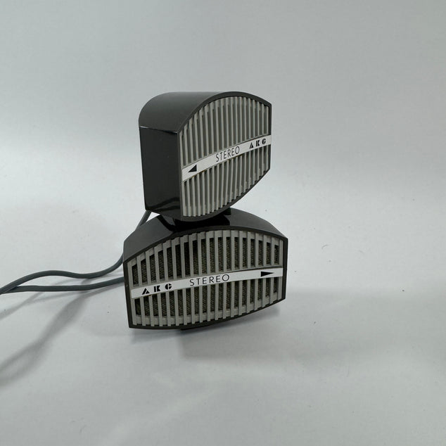 AKG D66 Retro Stereo Microfoons – Iconisch 60s/70s Geluid & Design | Vintage Collectorsitem