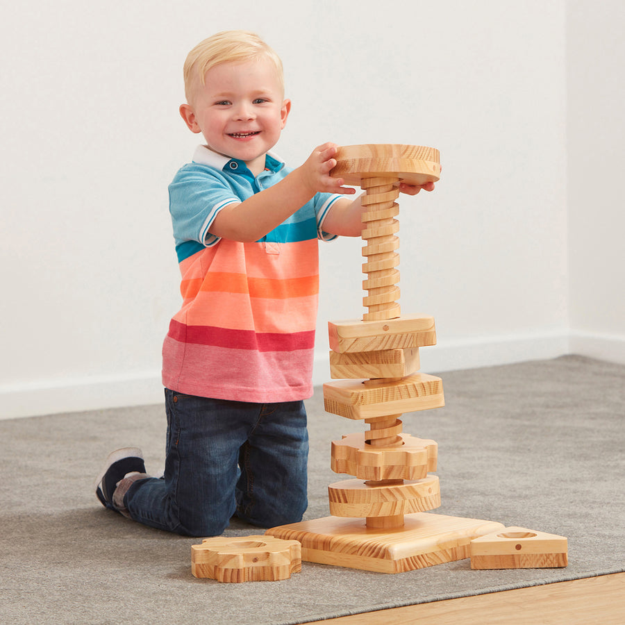 TTS Motor Skills Twist and Turn Tall Tower