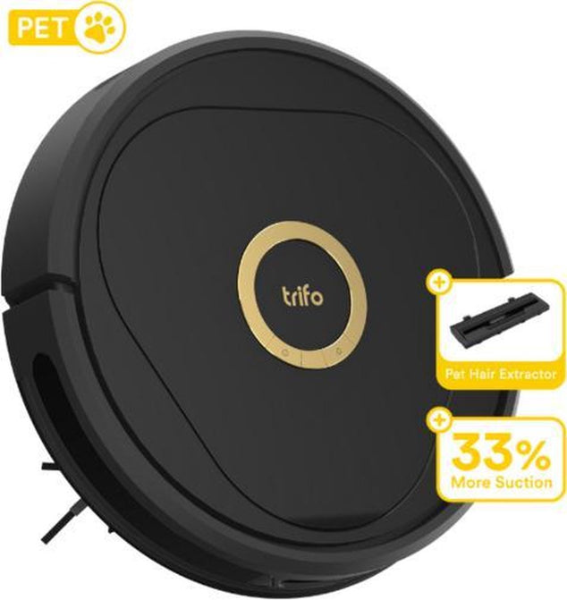 Trifo Lucy Pet AI Robotstofzuiger met Mop – Retourdeal | Slimme Huisdierdetectie