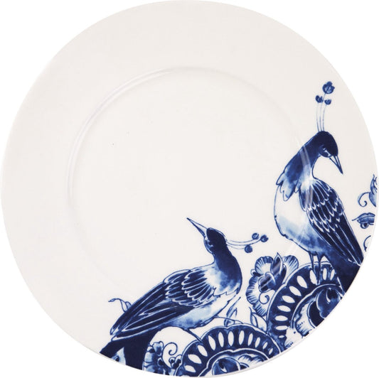 Royal Delft Dessertbord Ø23,5 cm – Peacock Symphony | Delfts Blauw