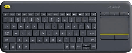 Logitech Draadloos Touch Toetsenbord K400 Plus - Voor Ultimatum Comfort