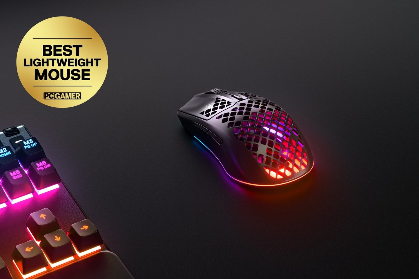 SteelSeries Aerox 3 Wireless - Draadloze Gaming Muis - Onyx/Zwart (2022)