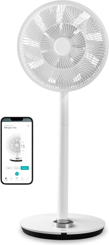 Duux Whisper Flex Smart Fan – Wit