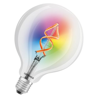 Ledvance Smart+ Wifi E27 Globe Classic Filament 4.5W 300lm - 827 Zeer Warm Wit | RGBW - Vervangt 30