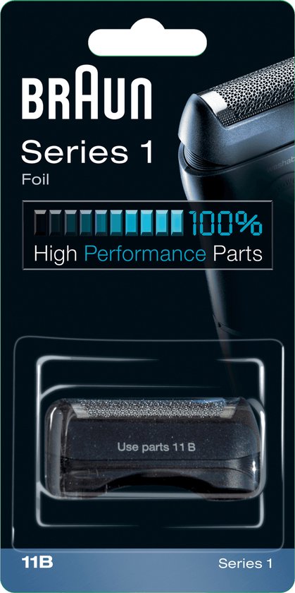 Vervangend Scheerblad voor Braun Series 1 11B - Zwart