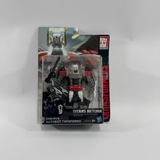 Hasbro Transformers Titan Wars Deluxe Daburu & Autobot Twinferno C0272ES0