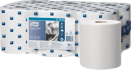 Tork 1-laags Centerfeed Poetspapier - Efficiënt en Duurzaam