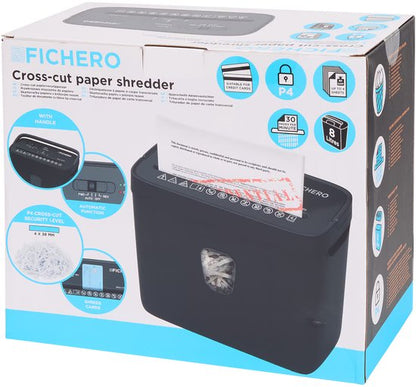 Fichero Papierversnipperaar – Compacte Documentvernietiger voor Thuis & Kantoor | Veilig & Efficiënt