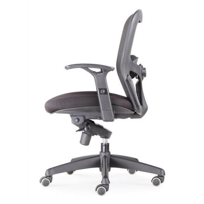 BENS 803-BSC-3 Ergonomische Bureaustoel – Zwart | 3D Armleuningen | ARBO & GREENGUARD GOLD