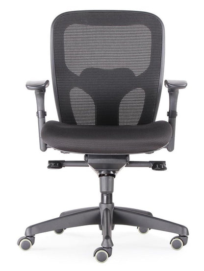 BENS 803-BSC-3 Ergonomische Bureaustoel – Zwart | 3D Armleuningen | ARBO & GREENGUARD GOLD