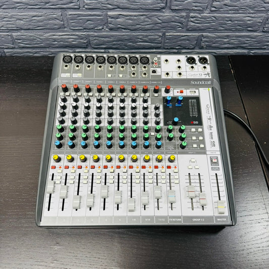 Soundcraft Signature 12 MTK - Refurbished - Analoge Multitrack Mixer met Studiokwaliteit