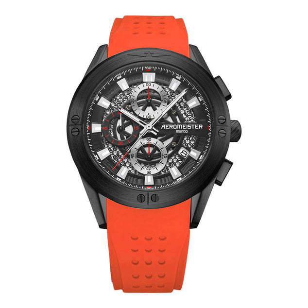 Aeromeister Amsterdam Mundo am1606 Horloge - Nieuw Outlet