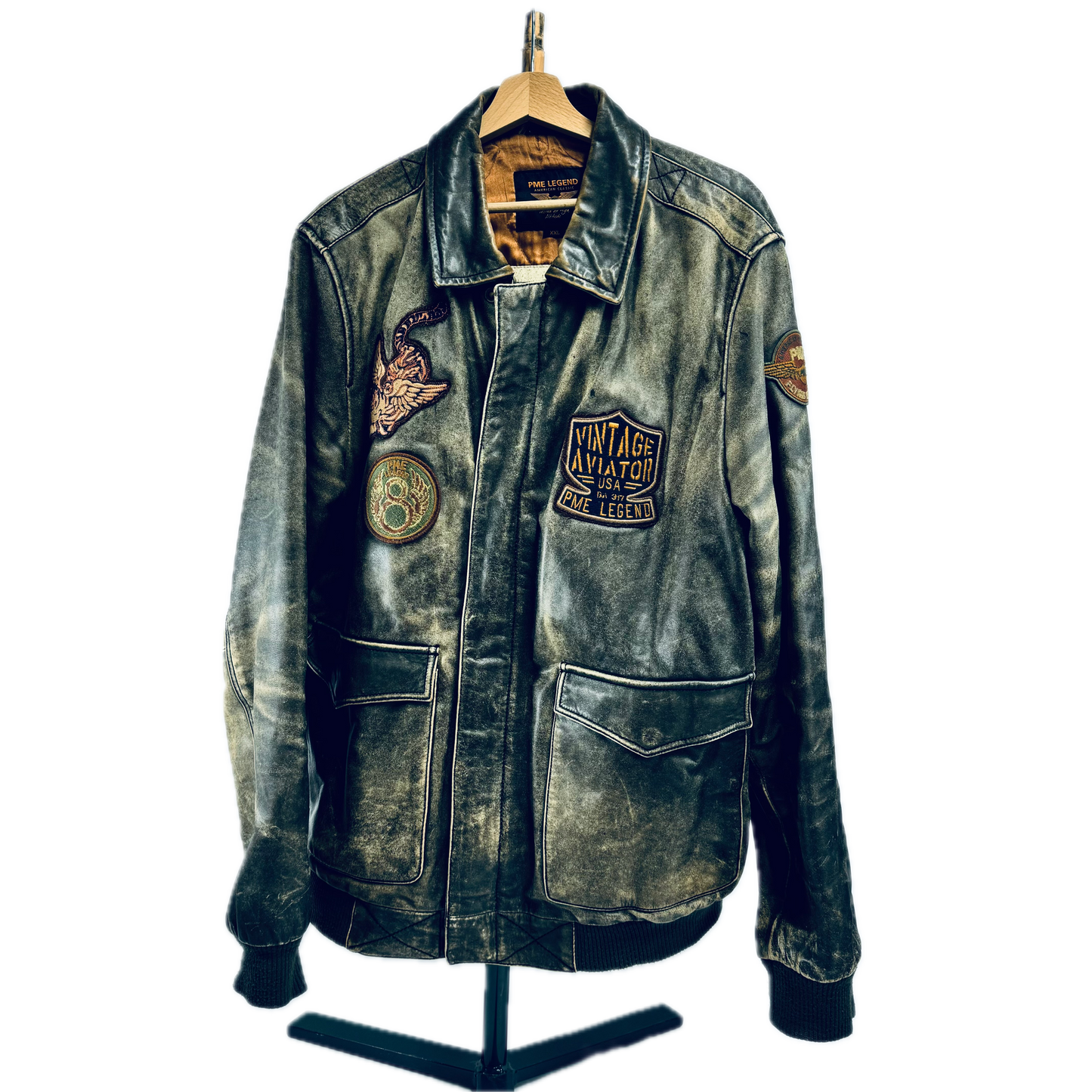 MA-1 Leather Flight Bomber