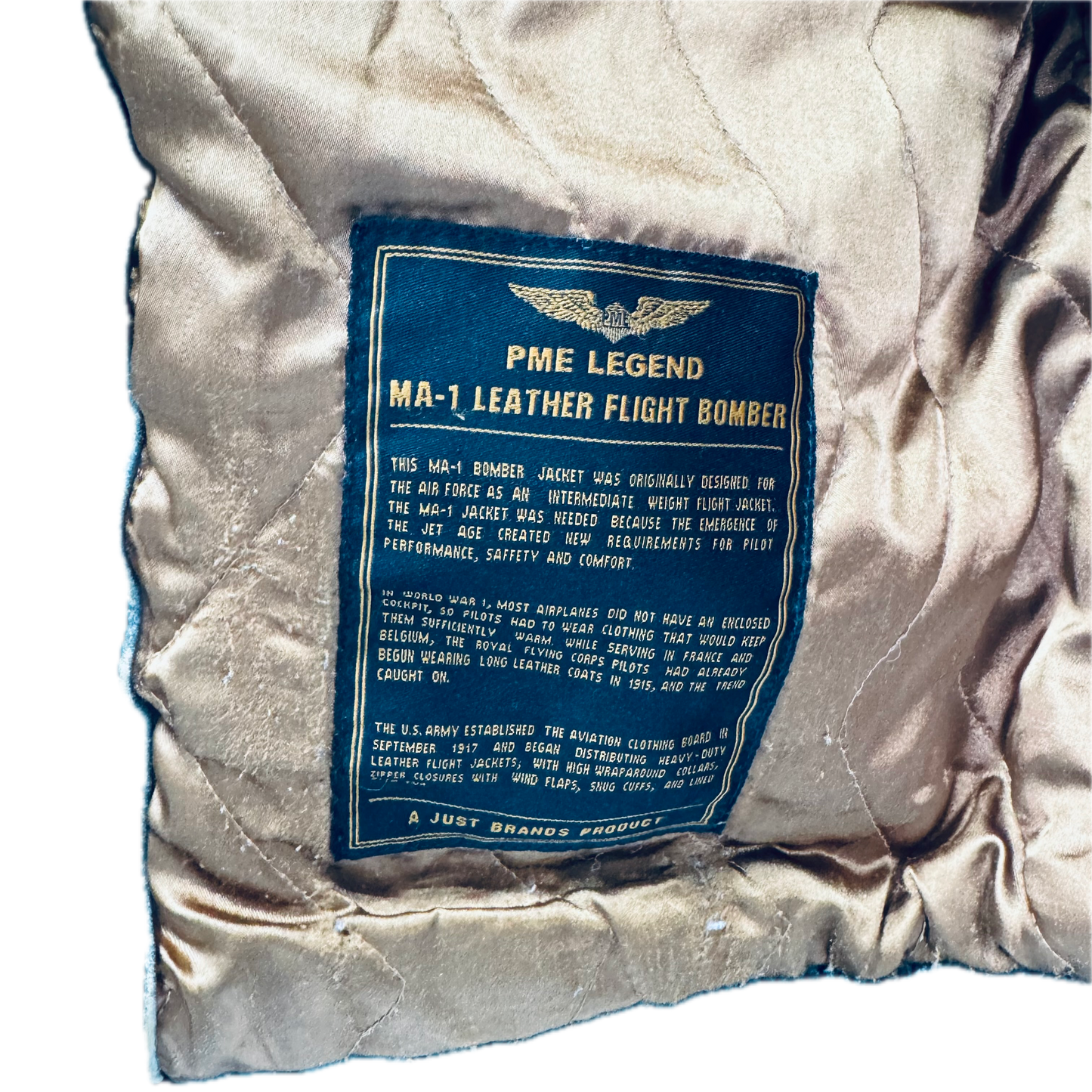 MA-1 Leather Flight Bomber