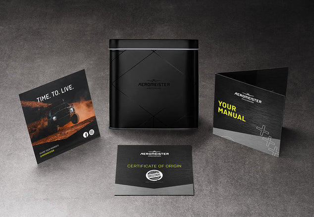 Aeromeister Amsterdam Mundo am1606 Horloge - Nieuw Outlet